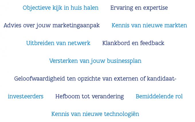 Woordenwolk extern advies