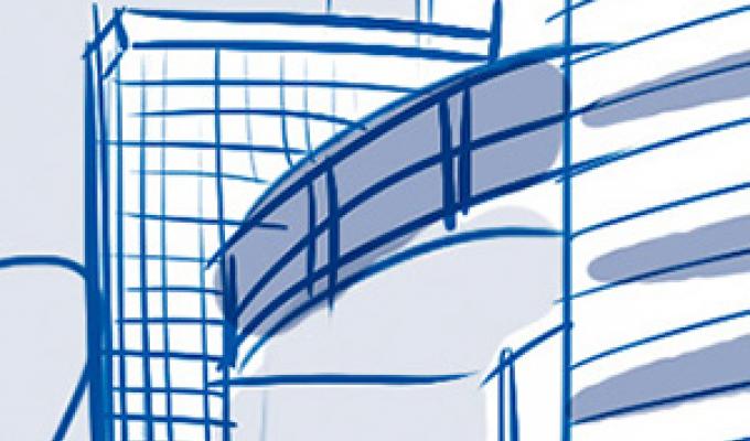 abstracte tekening