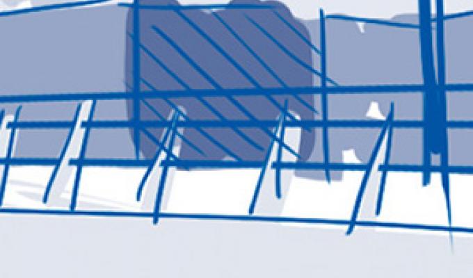 abstracte tekening