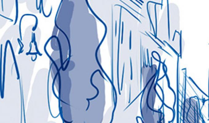 abstracte tekening