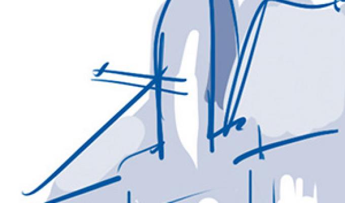 abstracte tekening
