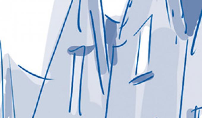 abstracte tekening